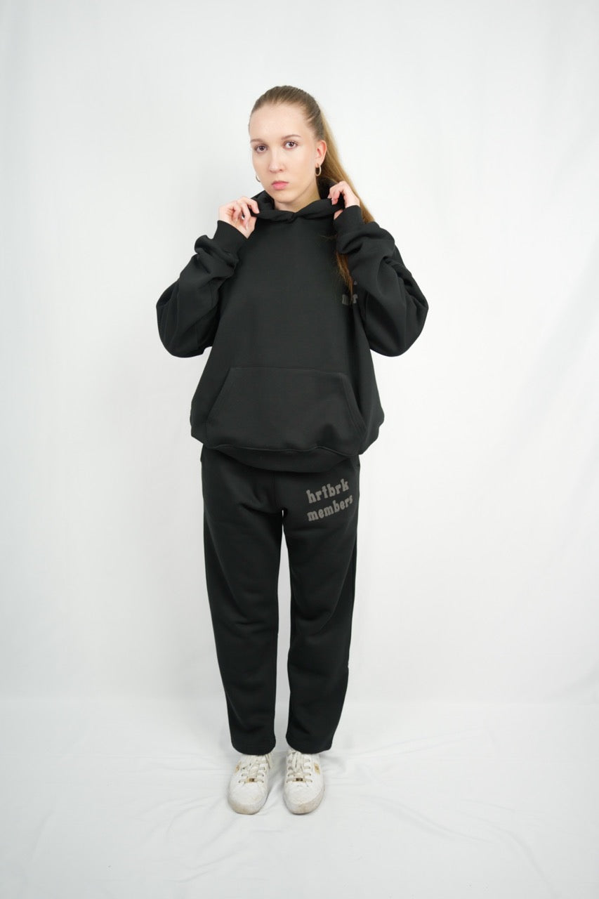 Hrtbrk Members Track Suit " Black"
