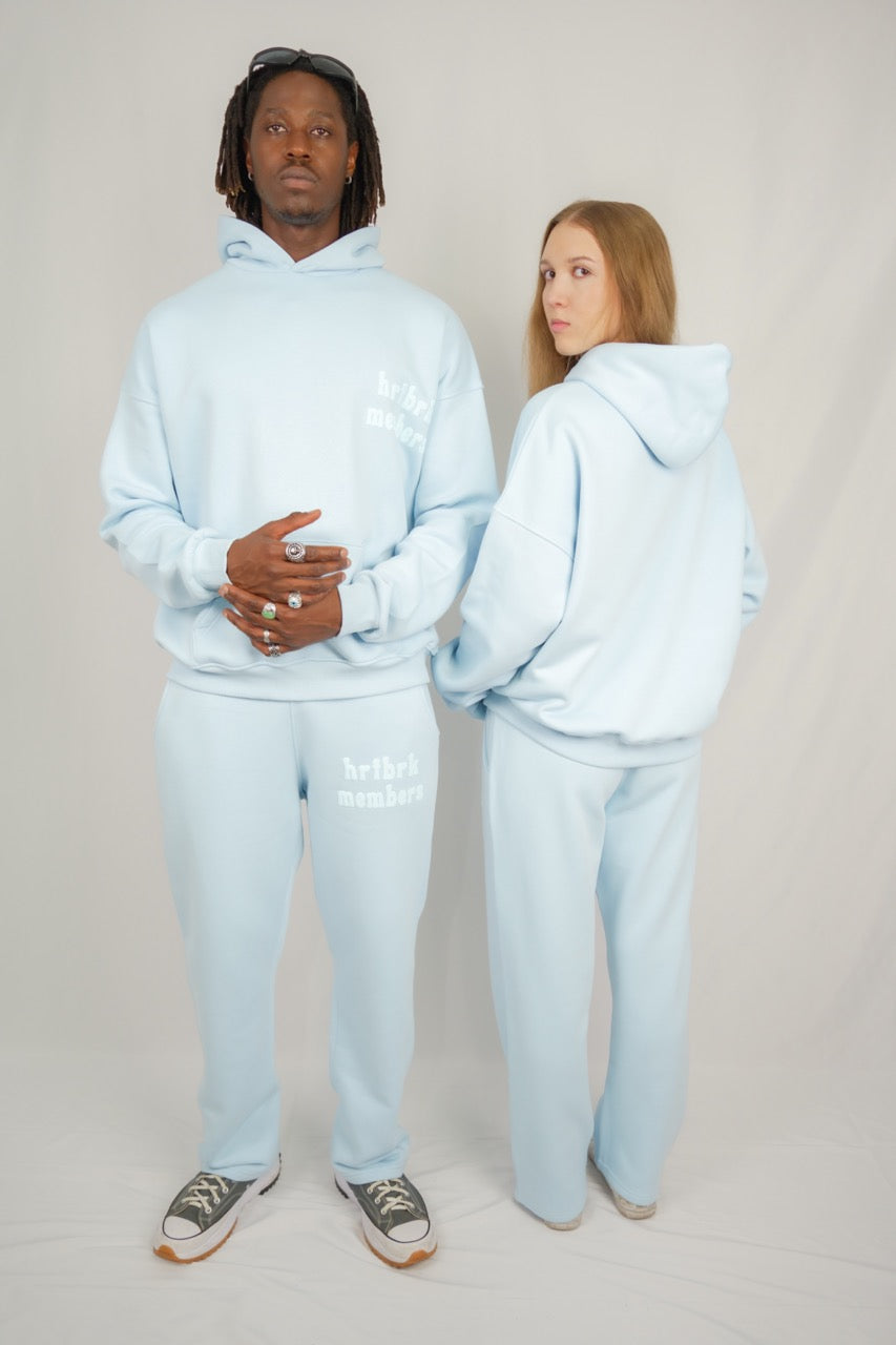 Hrtbrk Members Track Suit "baby blue"